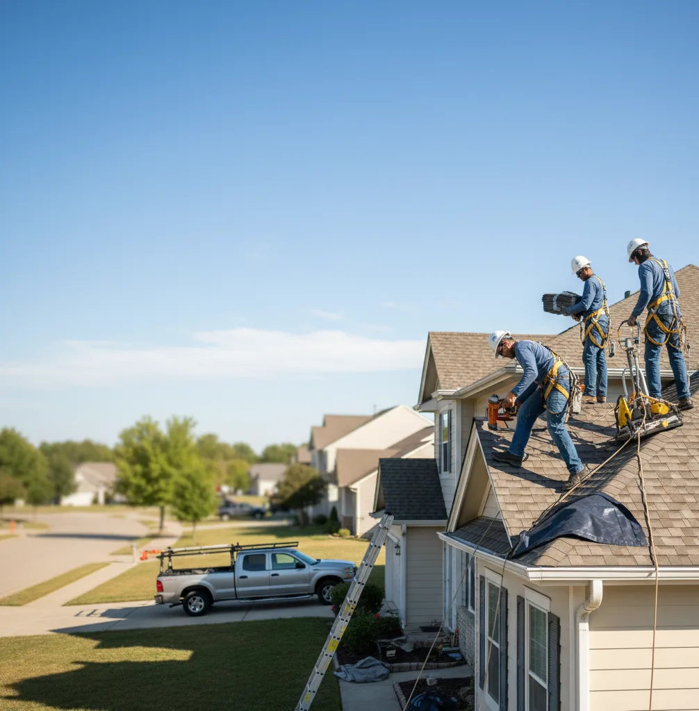 Roof Repair in Axis